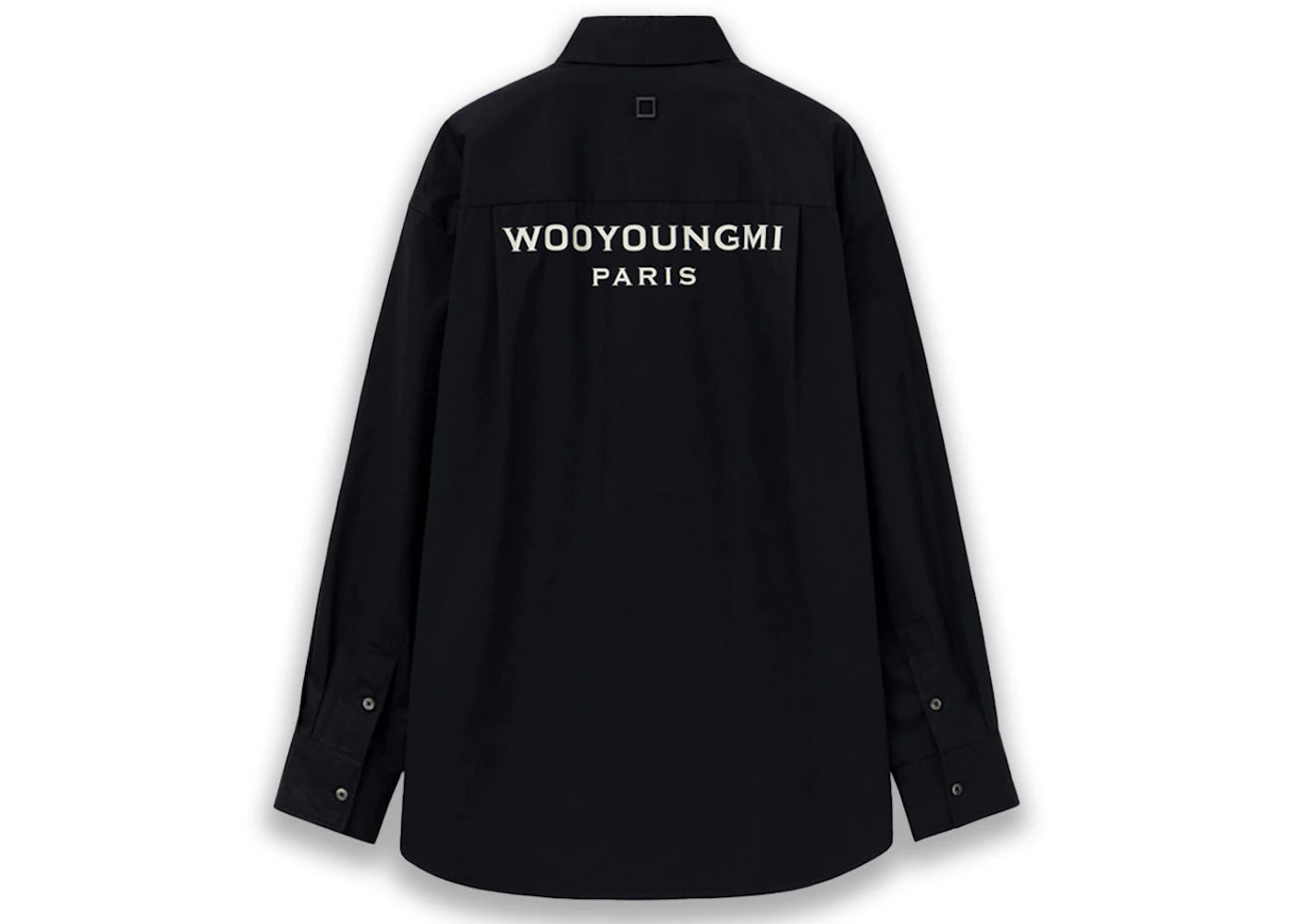 Wooyoungmi Back Logo Shirt Navy