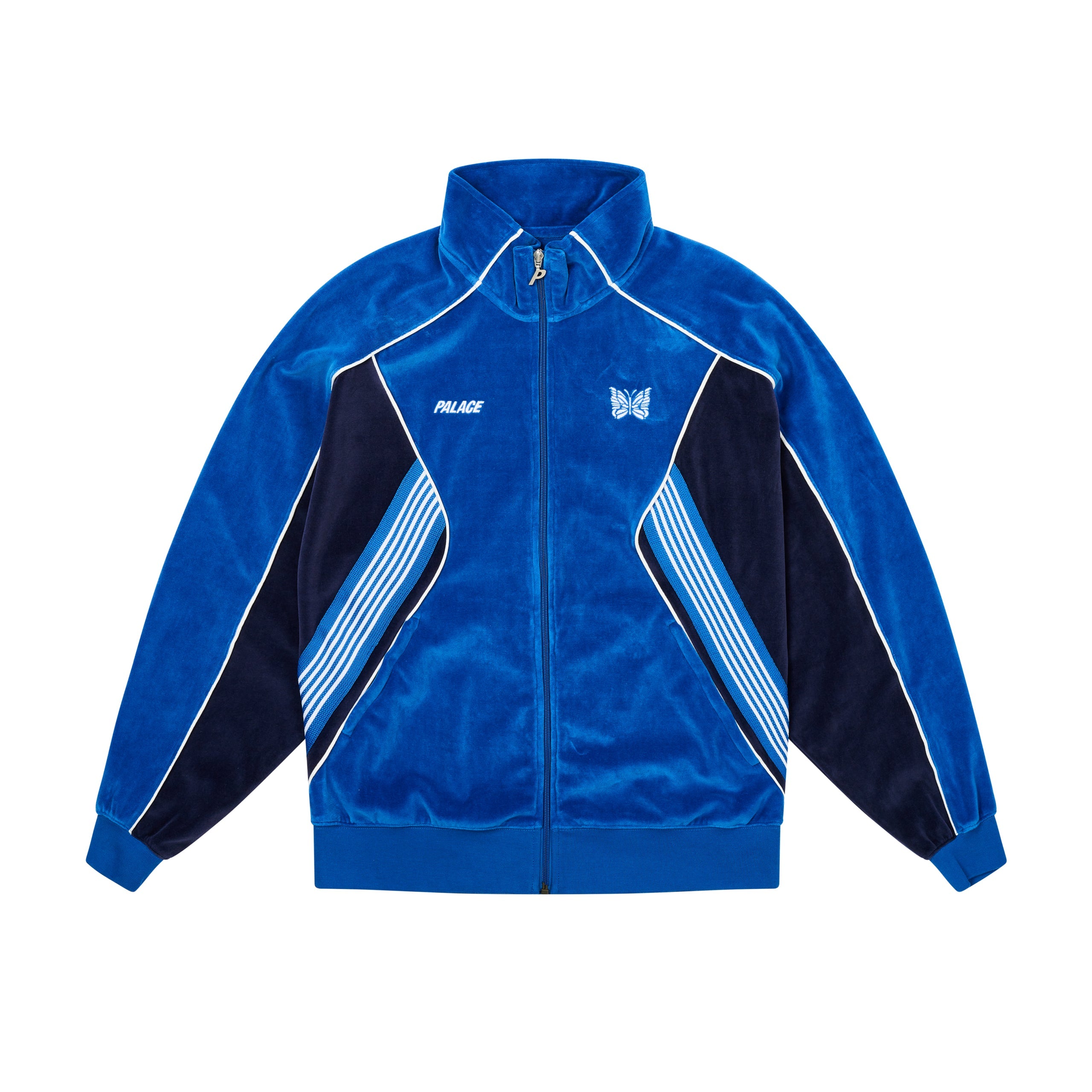 Palace x Needles Track Jacket Blue